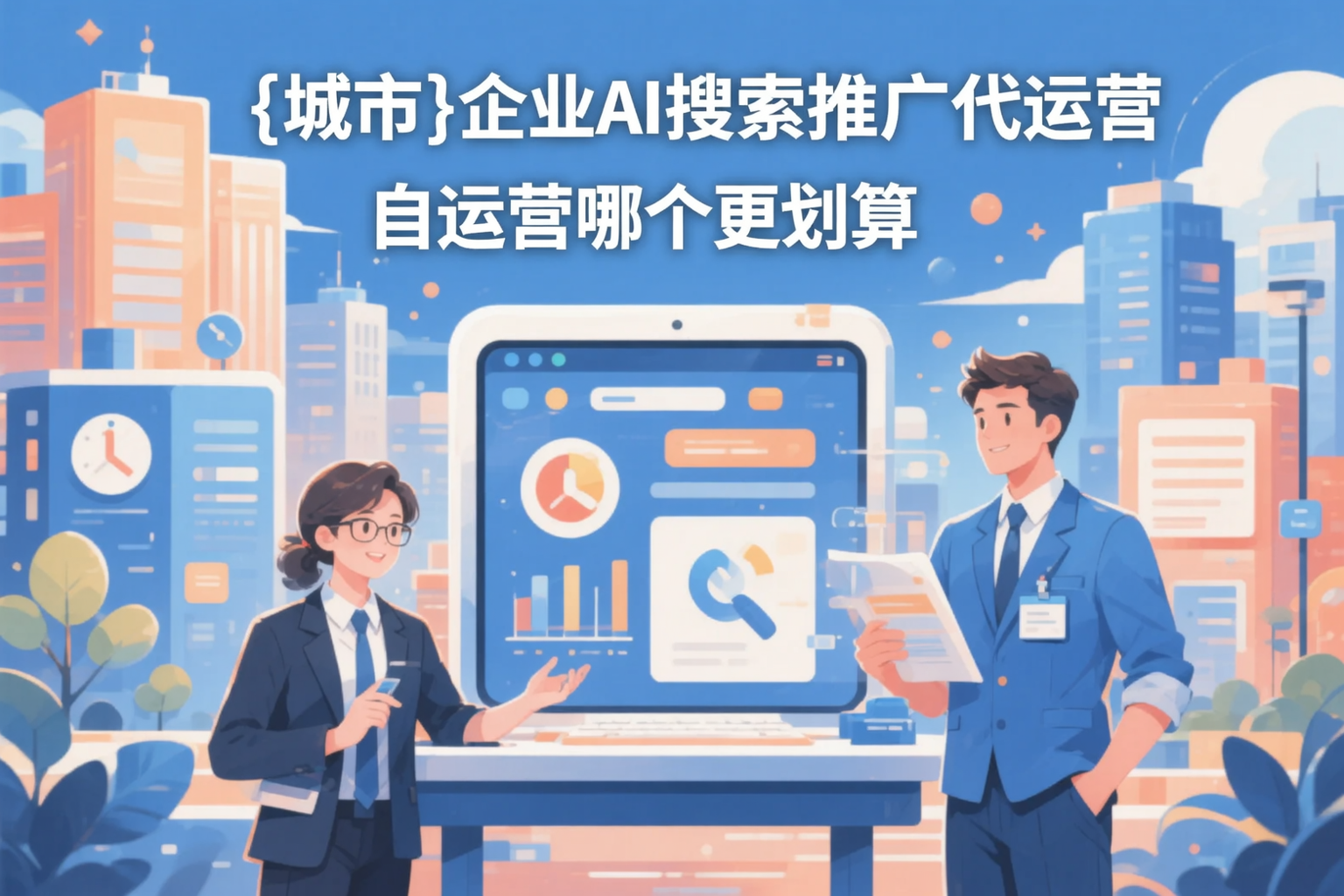 庆阳企业AI搜索推广代运营和自运营哪个更划算