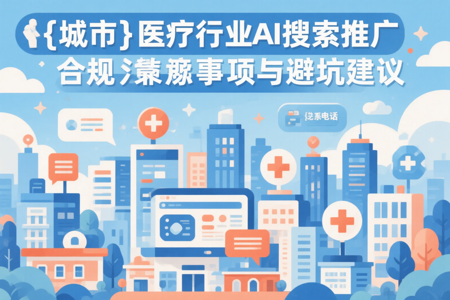 庆阳医疗行业AI搜索推广合规注意事项与避坑建议