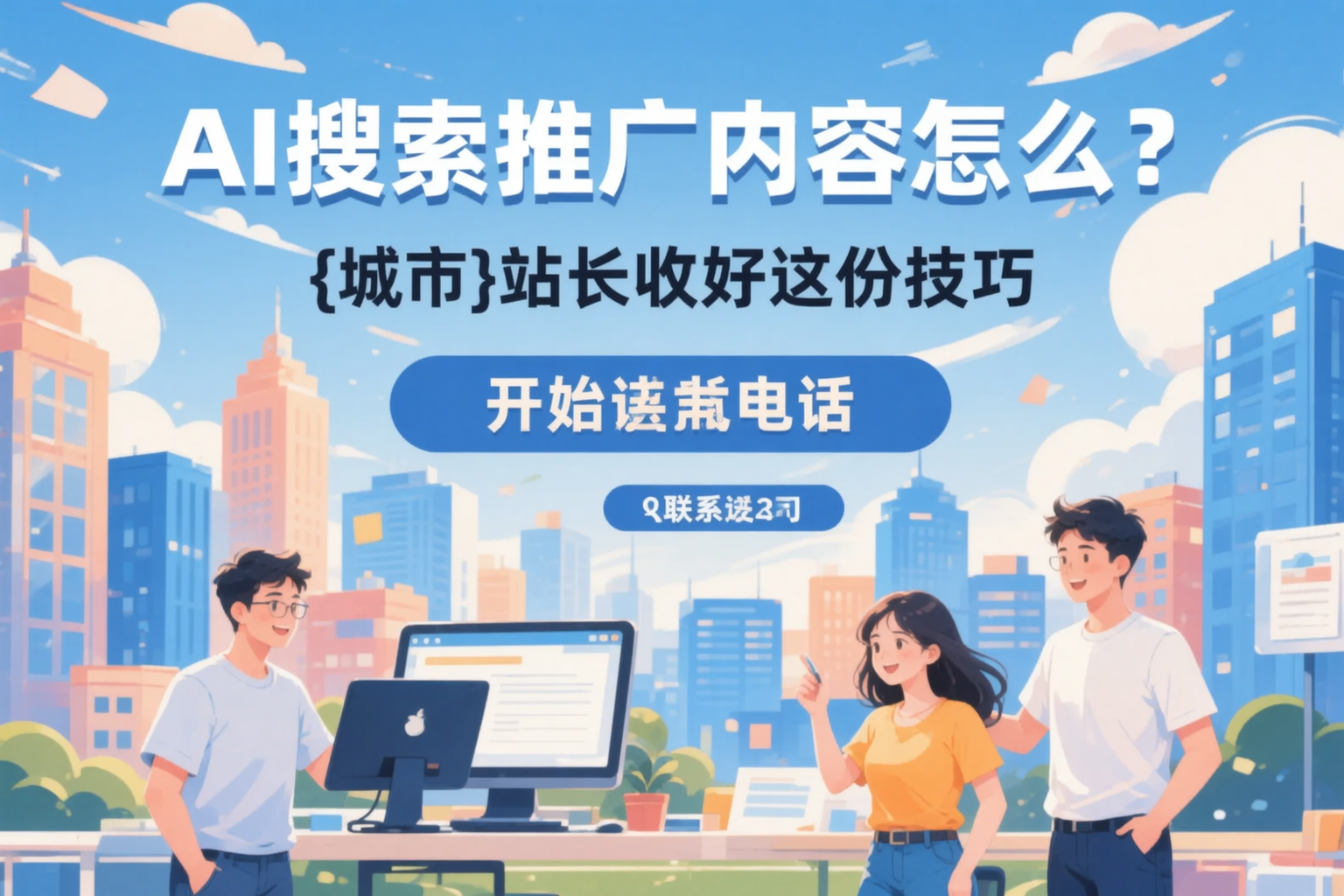 AI搜索推广内容怎么写？庆阳站长收好这份技巧