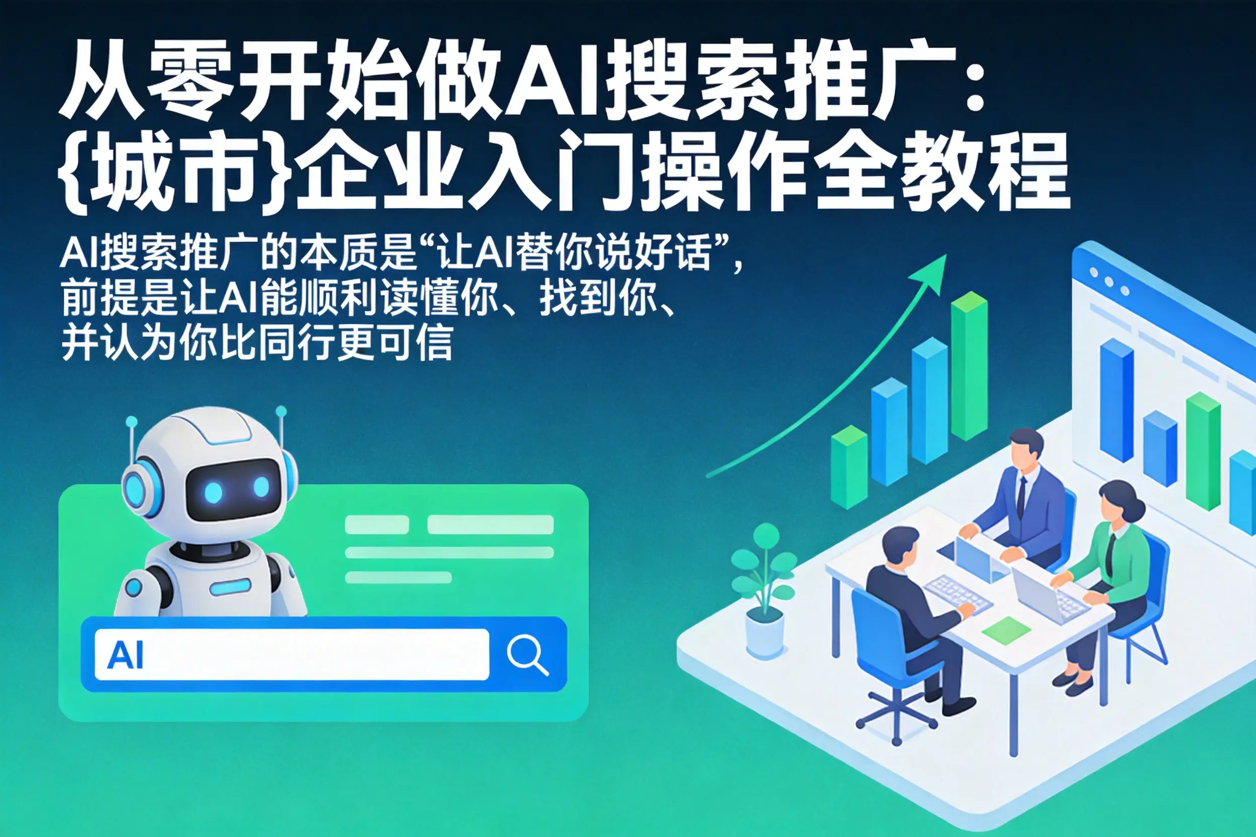 从零开始做AI搜索推广:庆阳企业入门操作全教程