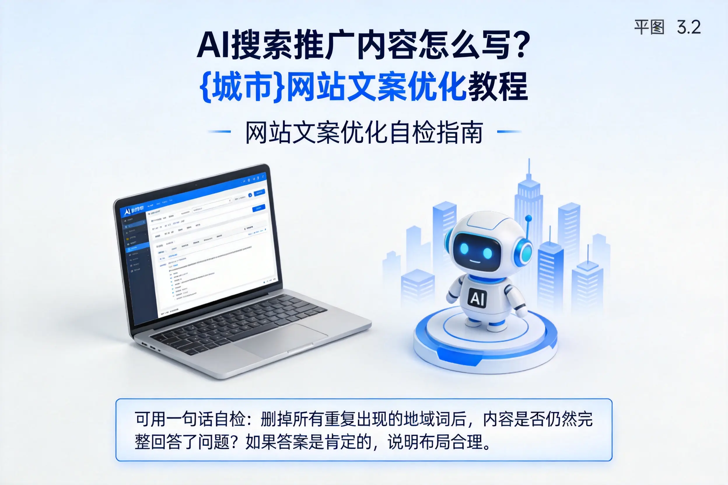 AI搜索推广内容怎么写？庆阳网站文案优化教程