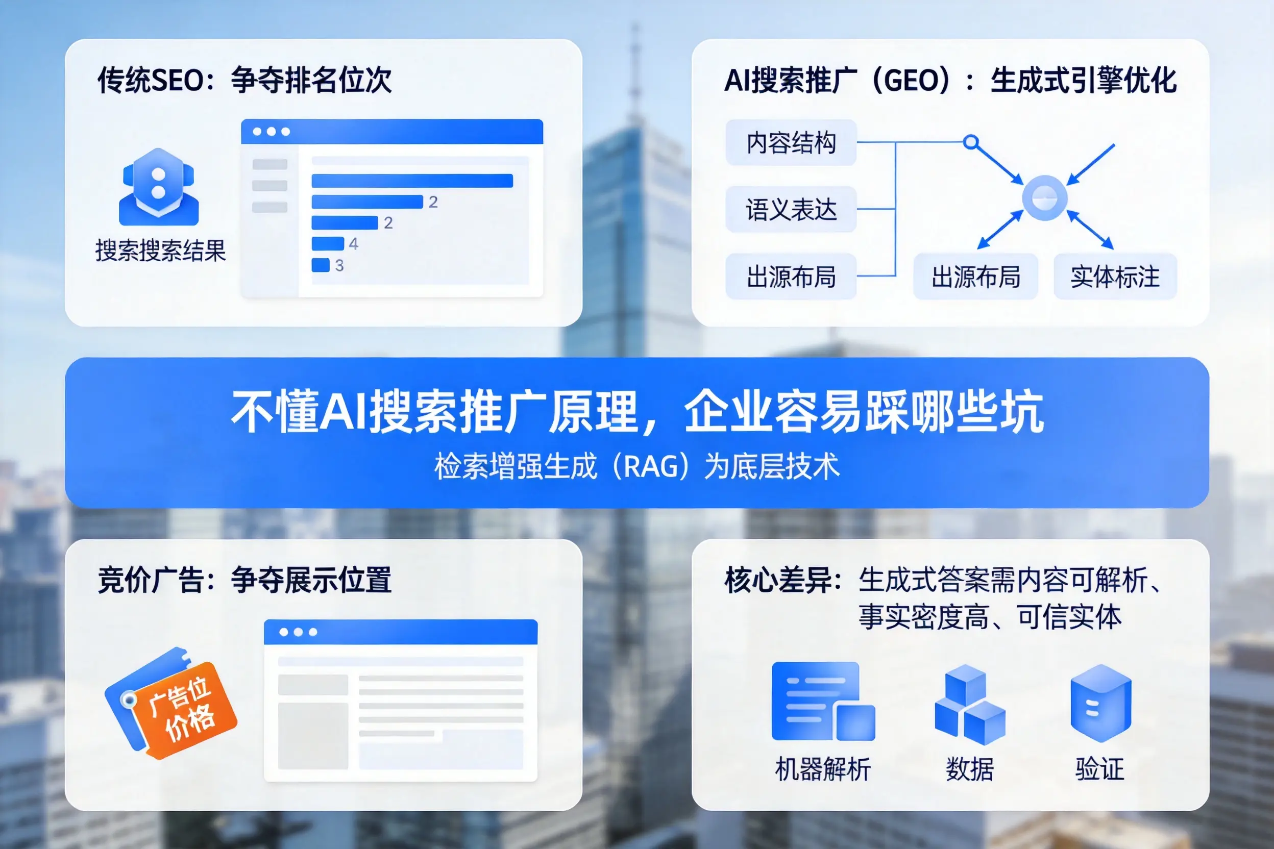 不懂AI搜索推广原理，庆阳企业容易踩哪些坑
